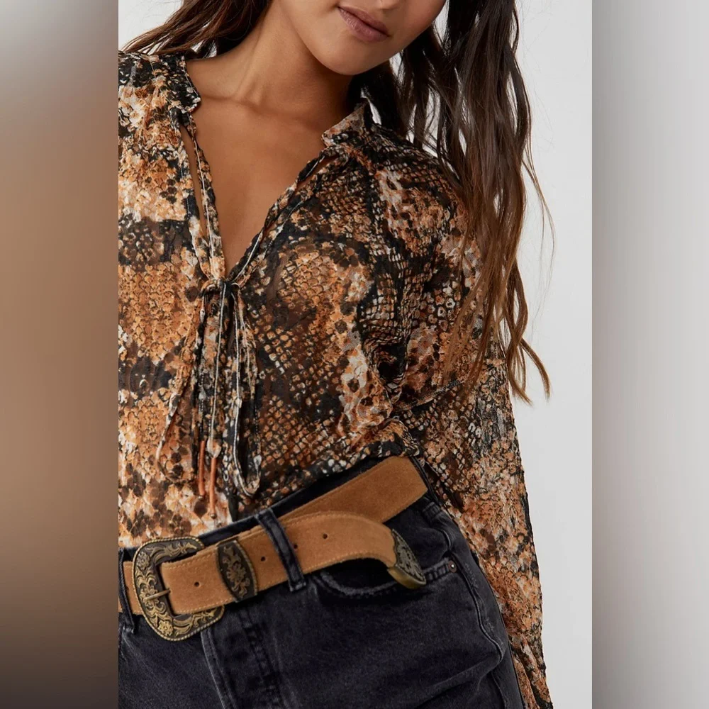 Free People Out For The Night Top (Size S)